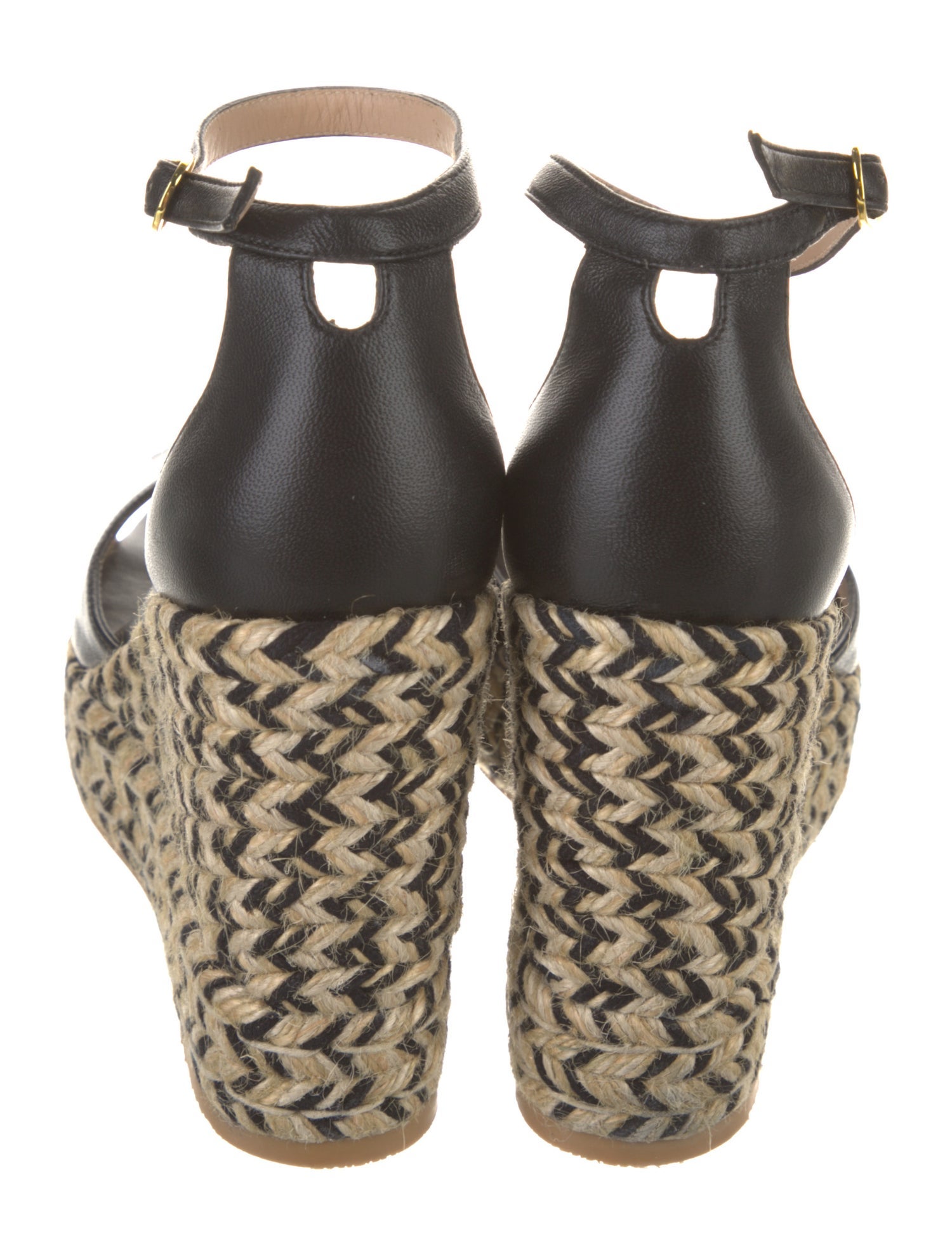 Stuart Weitzman Leather Espadrilles